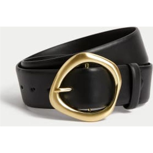 Womens Faux Leather Waist Belt - - M&S Collection - Modalova