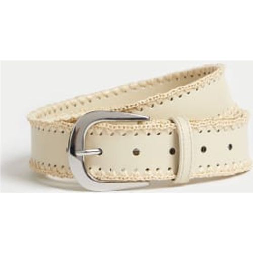 Womens Whipstitch Detail Jeans Belt - - M&S Collection - Modalova