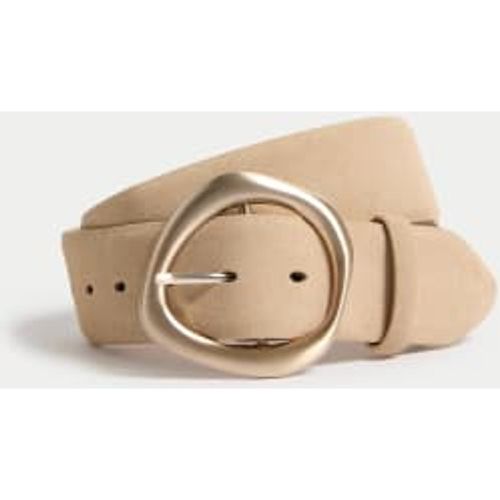 Womens Suede Feature Bucke Jeans Belt - - M&S Collection - Modalova