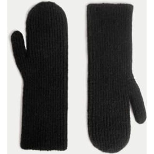 Womens Knitted Mittens - - M&S Collection - Modalova