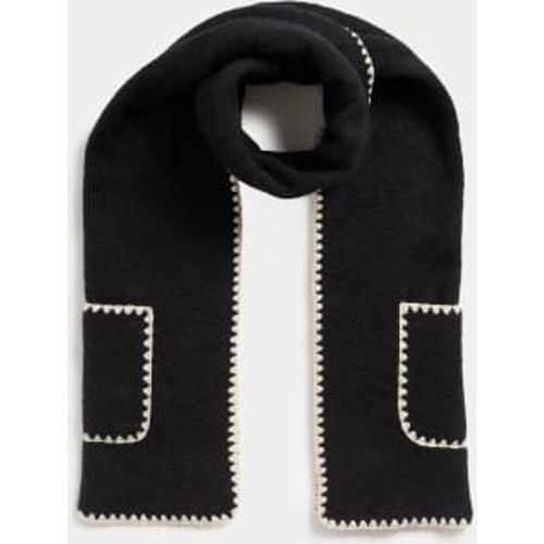 Womens Whipstitch Scarf - - M&S Collection - Modalova