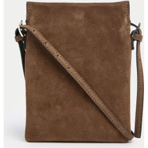 Womens Suede Cross Body Bag - - Autograph - Modalova