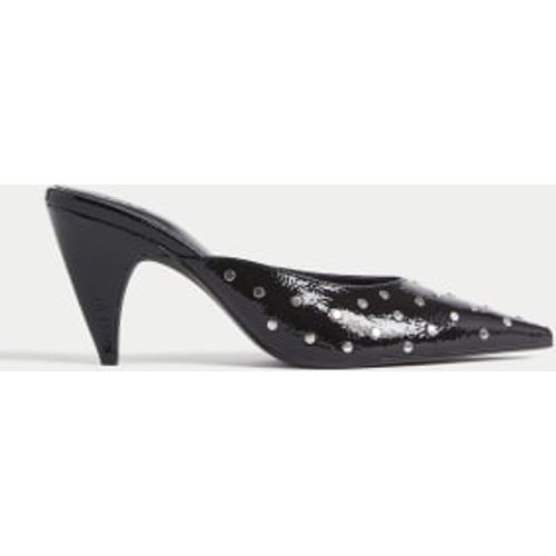 Womens Sparkle Stiletto Heel Mules - - M&S Collection - Modalova