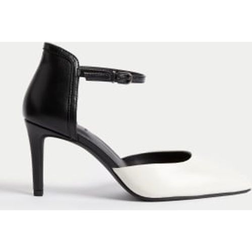 Womens Wide Fit Ankle Strap Court Shoes - - M&S Collection - Modalova