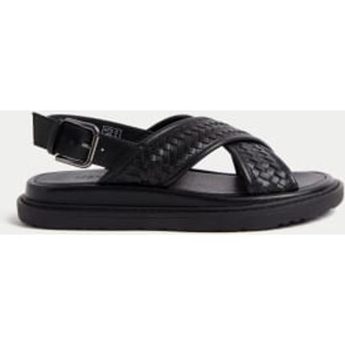 Womens Woven Ankle Strap Flatform Sandals - - M&S Collection - Modalova