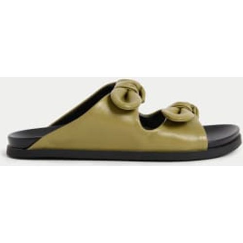 Womens Leather Footbed Sandals - - M&S Collection - Modalova