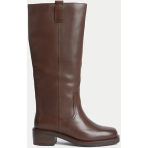 Womens Leather Knee High Boots - - Per Una - Modalova