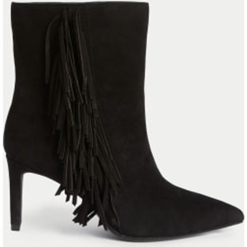 Womens Suede Mid Calf Boots - - M&S Collection - Modalova