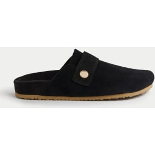 Womens Suede Studded Flat Clogs - - M&S Collection - Modalova