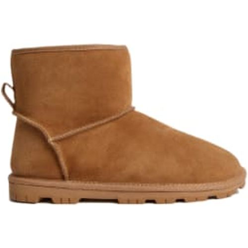 Womens Suede Faux Fur Lined Slipper Boots - - M&S Collection - Modalova