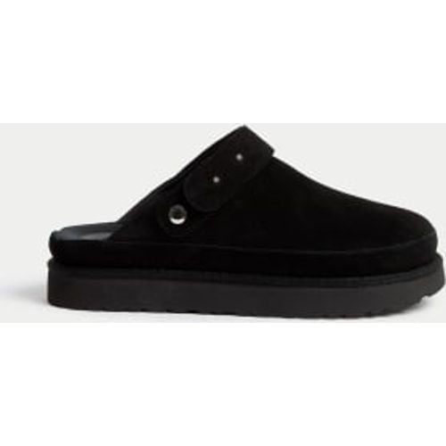 Womens Suede Flatform Clogs - - M&S Collection - Modalova