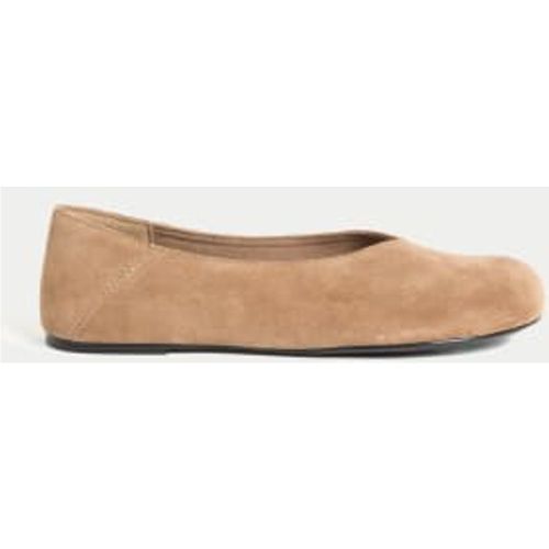 Womens Suede Ballet Pumps - - M&S Collection - Modalova