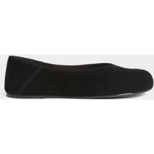 Womens Suede Ballet Pumps - - M&S Collection - Modalova