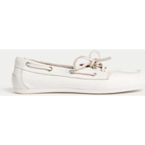 Womens Leather Boat Shoes - - M&S Collection - Modalova