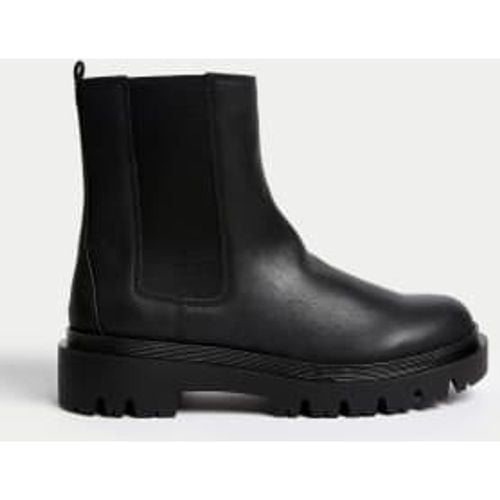 Womens Chelsea Flatform Ankle Boots - - M&S Collection - Modalova