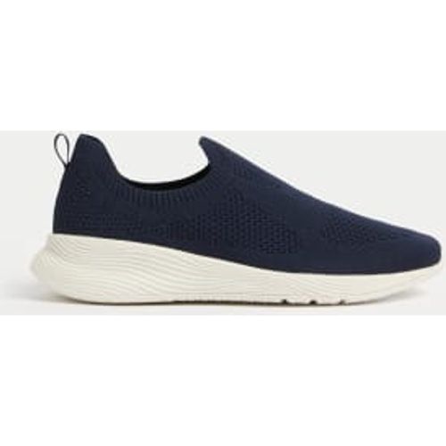 Womens Knitted Slip On Trainers - - M&S Collection - Modalova