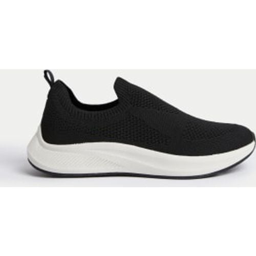 Womens Knitted Slip On Trainers - - M&S Collection - Modalova