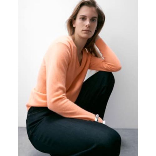 Womens Pure Cashmere V-Neck Jumper - - Autograph - Modalova