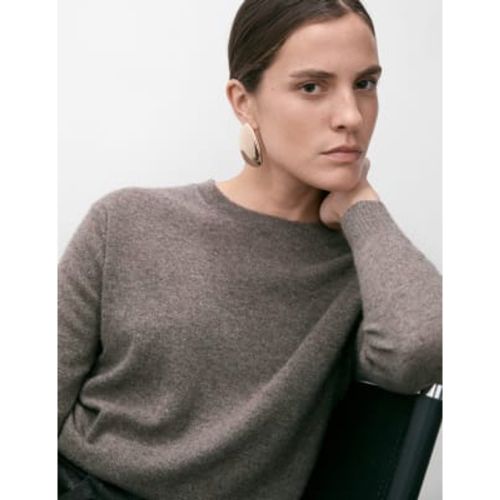 Womens Pure Cashmere Crew Neck Jumper - - Autograph - Modalova