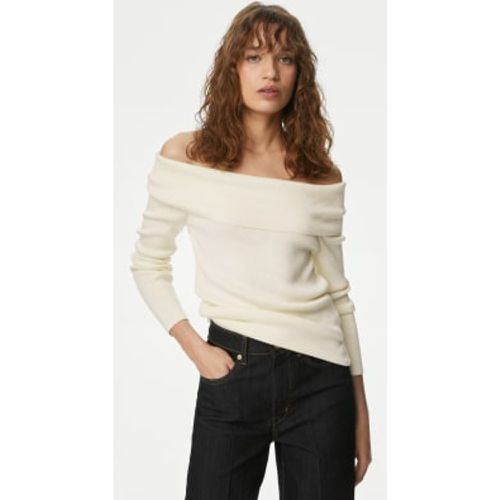 Womens Ribbed Knitted Top - - M&S Collection - Modalova