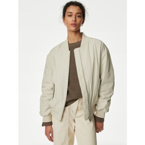 Womens Padded Bomber Jacket - - M&S Collection - Modalova