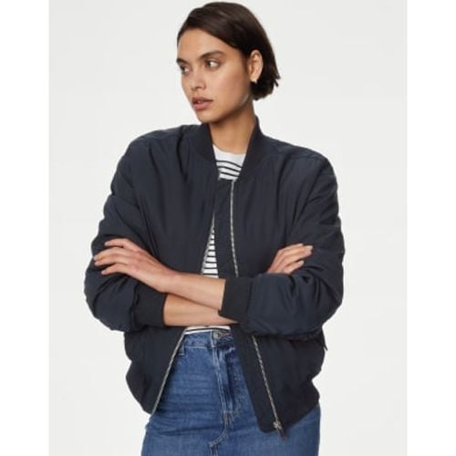 Womens Padded Bomber Jacket - - M&S Collection - Modalova