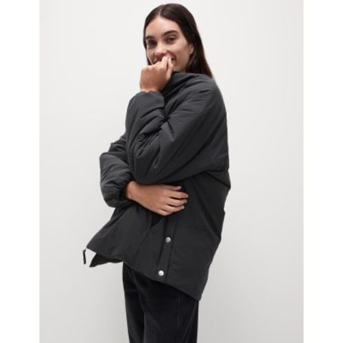 Womens Clean Quilted Collarless Jacket - - M&S Collection - Modalova