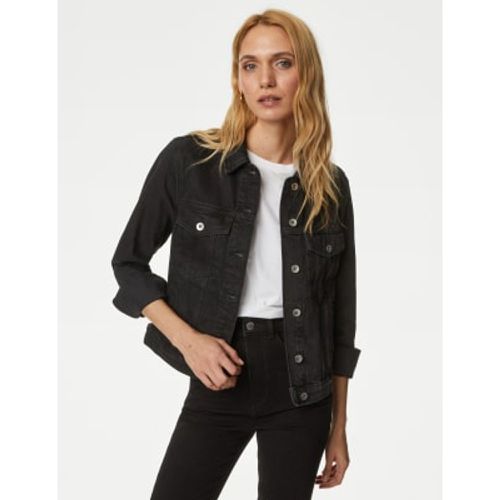 Womens Denim Trucker Jacket - - M&S Collection - Modalova