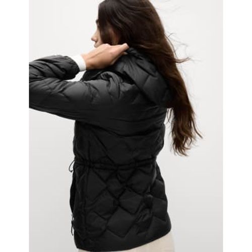 Womens Feather & Down Quilted Hooded Puffer Jacket - - M&S Collection - Modalova