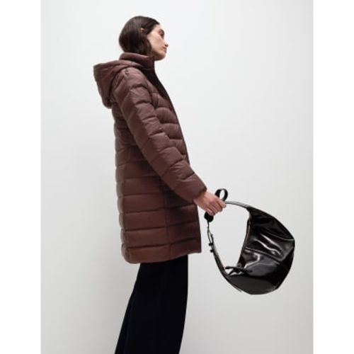 Womens Feather & Down Padded Puffer Coat - M&S Collection - Modalova