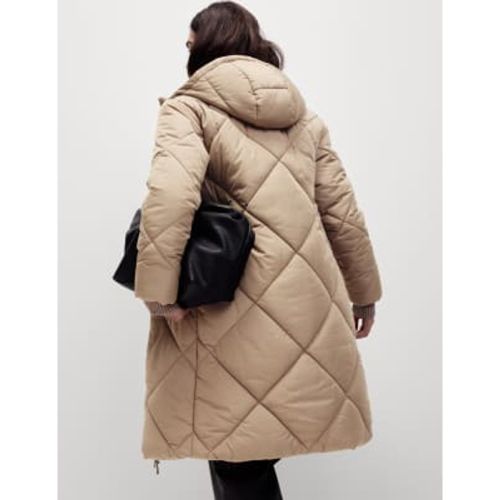 Womens Thermowarmth™ Diamond Quilted Padded Coat - - M&S Collection - Modalova