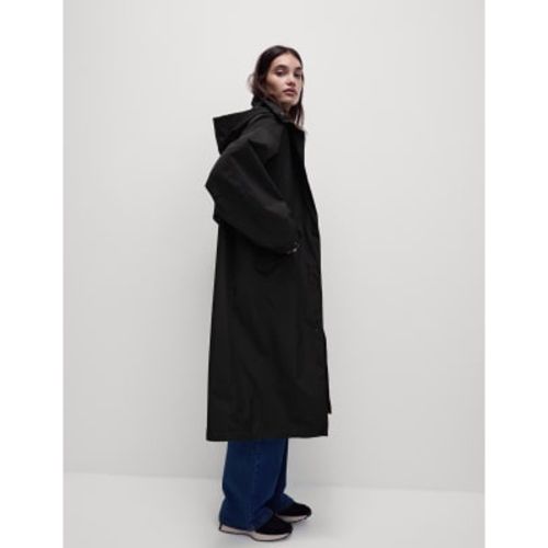 Womens Petite Waterproof Oversized Longline Parka Coat - - M&S Collection - Modalova