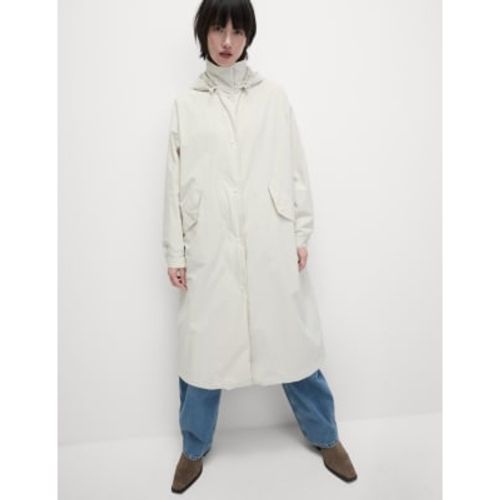 Womens Waterproof Oversized Longline Parka Coat - - M&S Collection - Modalova