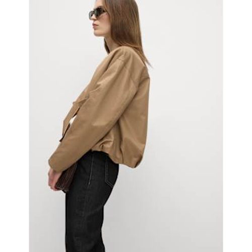 Womens Cotton Rich Lightweight Jacket - M&S Collection - Modalova