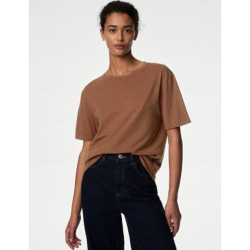 Womens Cotton Modal Relaxed T-Shirt - - M&S Collection - Modalova