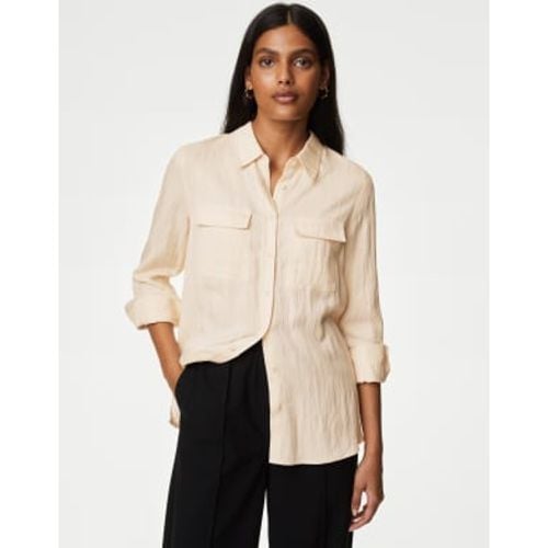 Womens Lyocell™ Rich Collared Shirt - - M&S Collection - Modalova