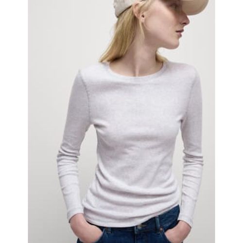 Womens Cotton Rich Ribbed Top - - M&S Collection - Modalova