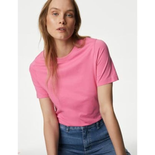 Womens Pure Cotton Everyday Fit T-Shirt - - M&S Collection - Modalova