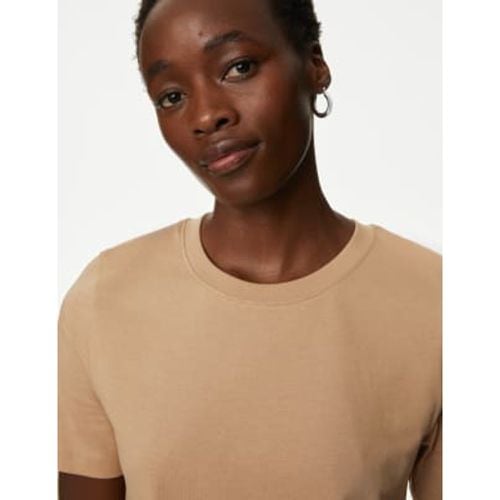 Womens Pure Cotton Everyday Fit T-Shirt - - M&S Collection - Modalova