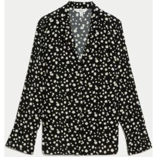 Womens Printed V-Neck Shirt - - M&S Collection - Modalova