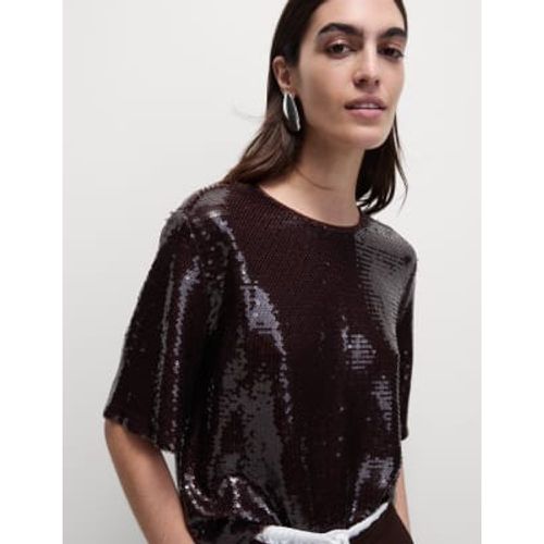 Womens Sequin Top - - M&S Collection - Modalova