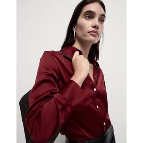 Womens Satin Shirt - - M&S Collection - Modalova