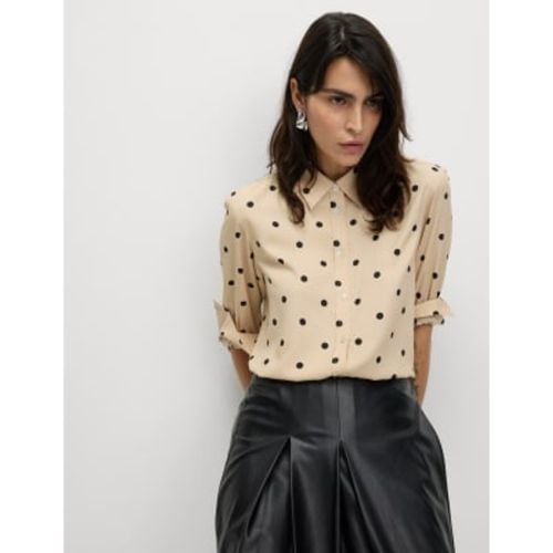 Womens Printed Collared Shirt - - M&S Collection - Modalova