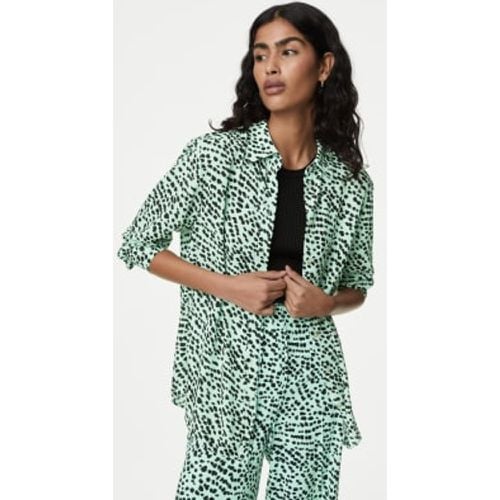 Womens Printed Collared Blouse - - M&S Collection - Modalova