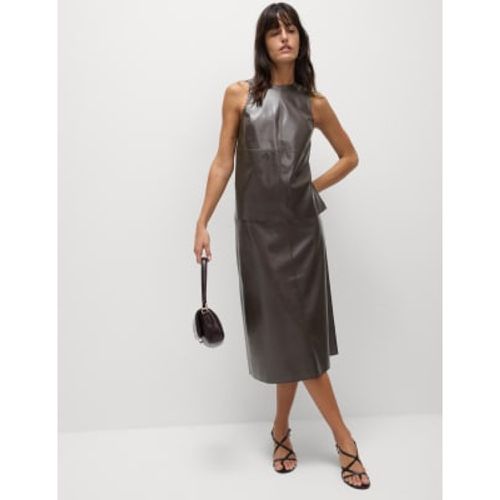 Womens Faux Leather Top - - M&S Collection - Modalova