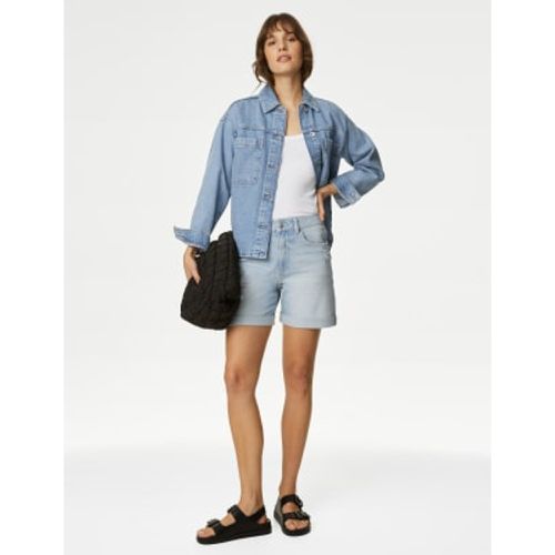 Womens Denim Boyfriend Shorts - - M&S Collection - Modalova