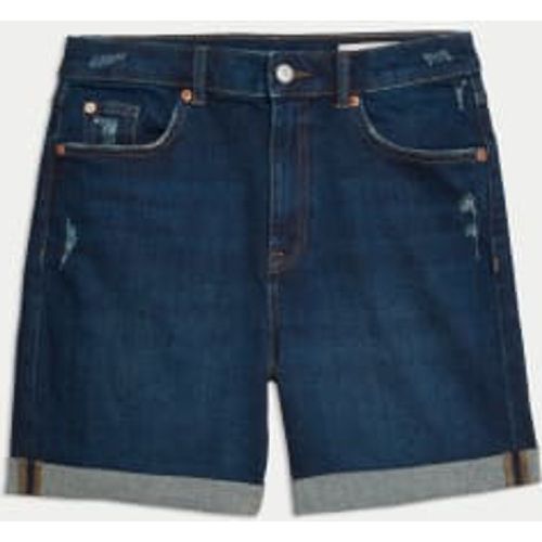 Womens Denim Boyfriend Shorts - - M&S Collection - Modalova