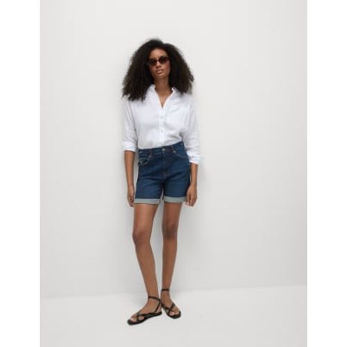 Womens Denim Boyfriend Shorts - - M&S Collection - Modalova