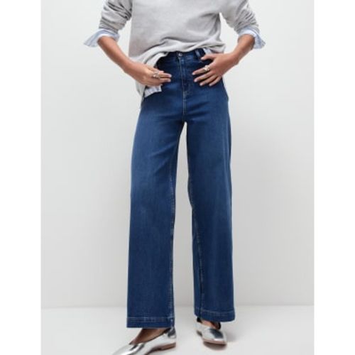 Womens High Waist Wide Leg Jeans - - M&S Collection - Modalova