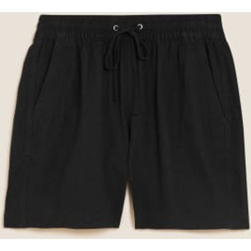 Womens Linen Rich Shorts - - M&S Collection - Modalova